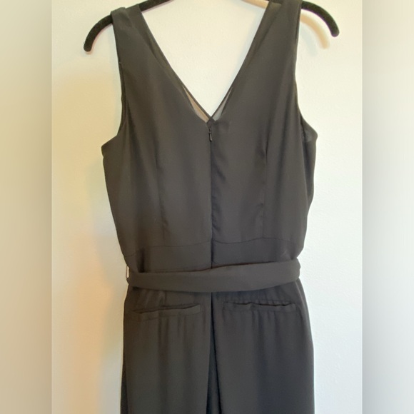 Banana Republic Black Wide-leg Jumpsuit, Size 6 - Picture 2 of 7